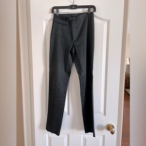 Nanette Lenore size 2 straight leg, pin striped pants